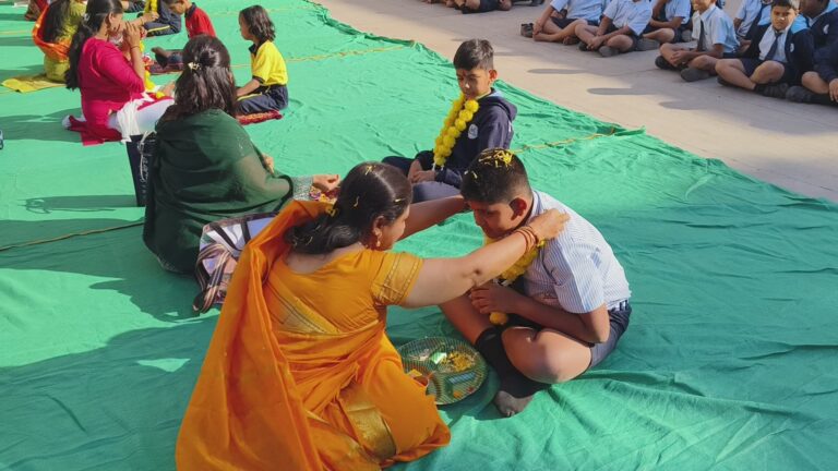 Matru Pitru Pujan (Parents’ Day celebration)