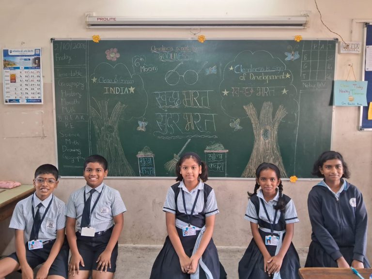 Cleanliness Day Celebration – Gandhi Jayanti – Secondary Section